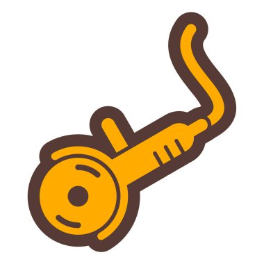 Tek bir simgenin vektör illüstrasyonu