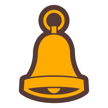 Çan simgesi vektör illüstrasyonu