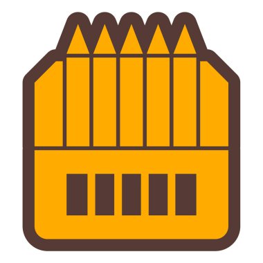 Çit. Web simgesi basit illüstrasyon