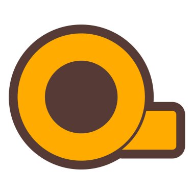 Teyp. Web simgesi basit illüstrasyon