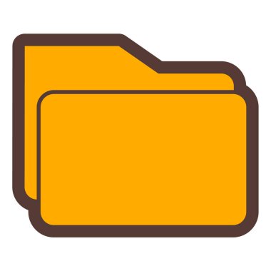 Dosya. Web simgesi basit illüstrasyon