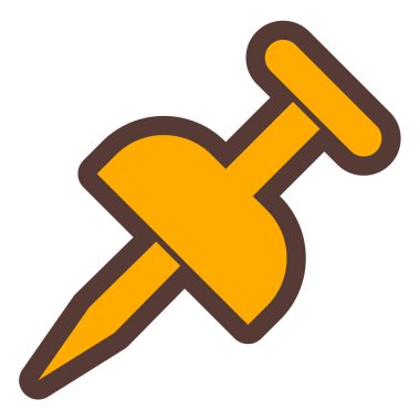 Pin 'i it. Basit illüstrasyon