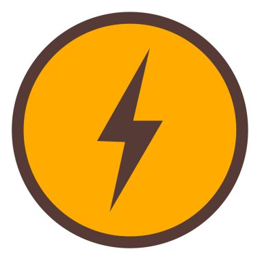 güç simgesi, vektör illüstrasyonu