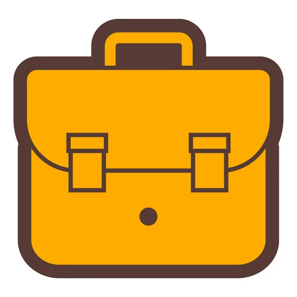 Briefcase Web Icon Simple Design — Stock Vector