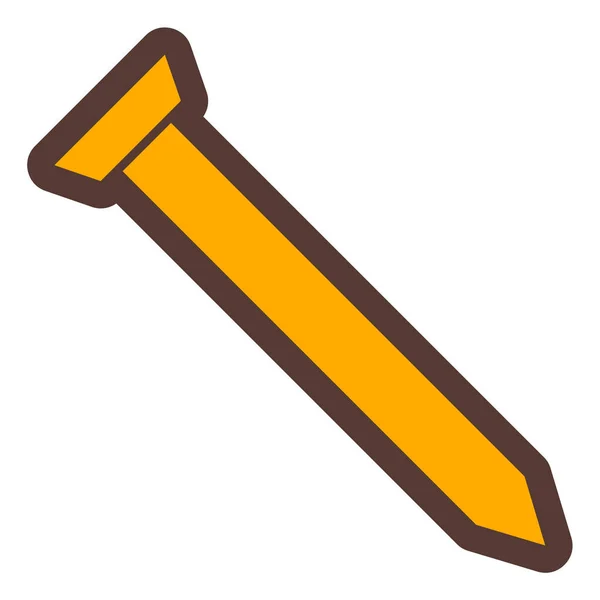 Hammer Web Icon Simple Illustration — Stock Vector
