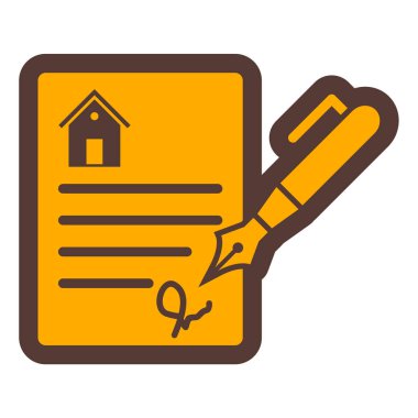 Ev. Web simgesi basit illüstrasyon