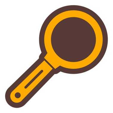 büyütme cam vektör simgesi