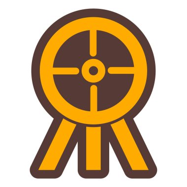 Hedef. Web simgesi basit illüstrasyon