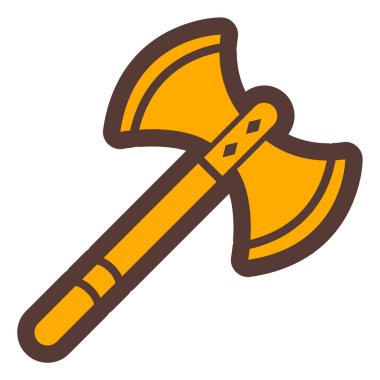 Balta. Web simgesi basit illüstrasyon