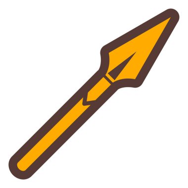 Kalem. Web simgesi basit illüstrasyon