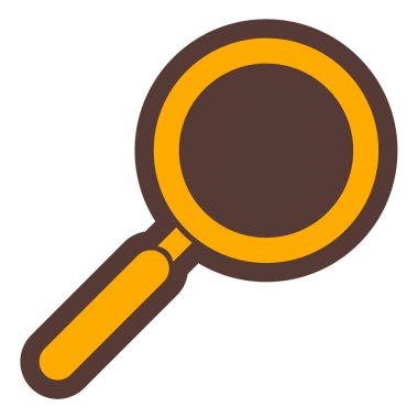 Arama simgesi vektör illüstrasyonu