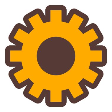 Teçhizat Web simgesi basit illüstrasyon