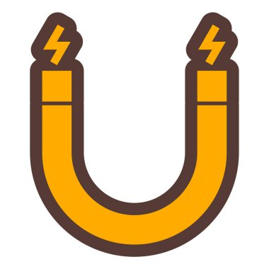 mıknatıs simgesi vektör çizimi