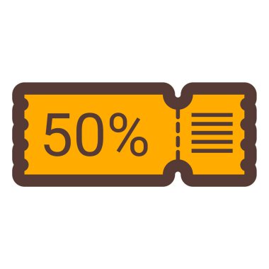 Satış. Web simgesi basit illüstrasyon