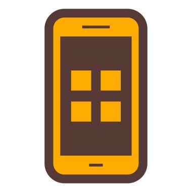 Cep telefonu. Basit resimleme