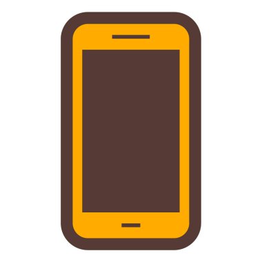 Akıllı telefon. Web simgesi basit tasarım