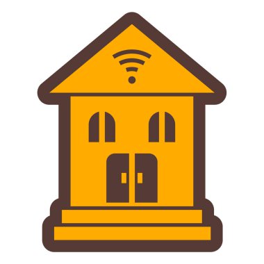 Ev simgesi vektör illüstrasyonu