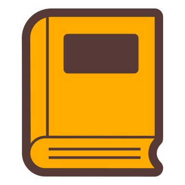 kitap simgesi vektör illüstrasyonu