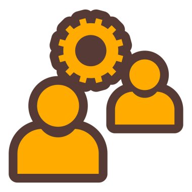 kullanıcı. Web simgesi basit illüstrasyon