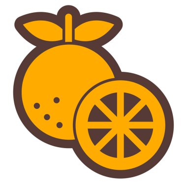 lemon. Web simgesi basit illüstrasyon