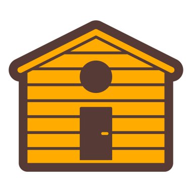 ev simgesi vektör illüstrasyonu