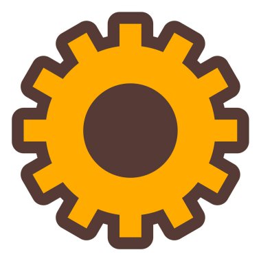 Teçhizat Web simgesi basit illüstrasyon