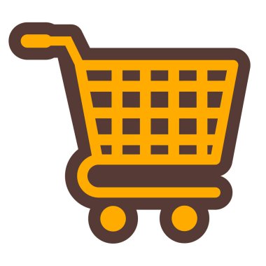 Alışveriş arabası. Basit tasarım