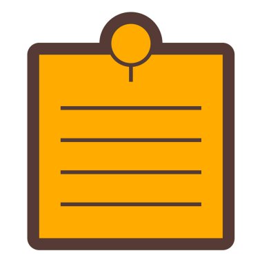 Pano. Web simgesi basit illüstrasyon