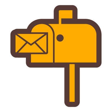 E- posta simgesi vektör illüstrasyonu