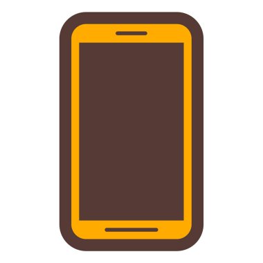 Akıllı telefon. Web simgesi basit tasarım
