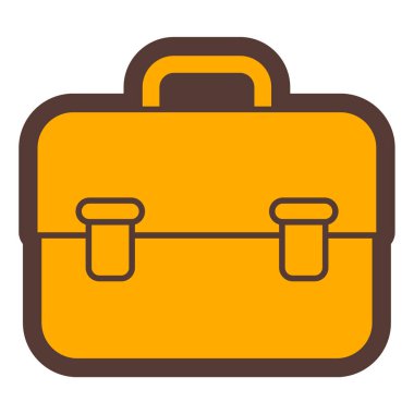 Çanta. Web simgesi basit tasarım