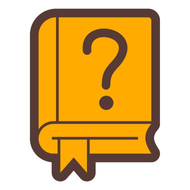 Kitap. Web simgesi basit illüstrasyon