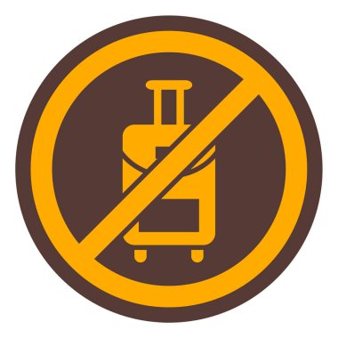 Park yeri simgesi yok. vektör illüstrasyonu