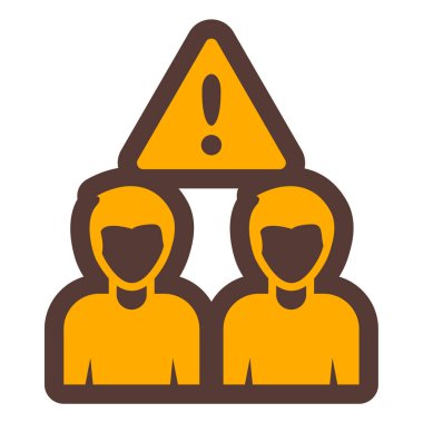 insanlar simge vektör illüstrasyonu