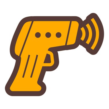 Çizgi film simgesinin vektör çizimi