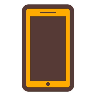 Akıllı telefon. Web simgesi basit tasarım