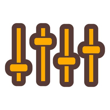 Ses. Web simgesi basit illüstrasyon