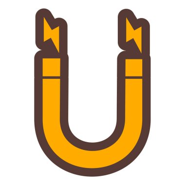 mıknatıs simgesi vektör çizimi