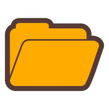 Dosya. Web simgesi basit illüstrasyon