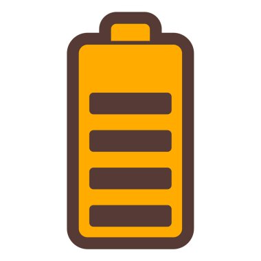 Pil. Web simgesi basit illüstrasyon