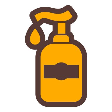 Sprey şişe. Basit tasarım