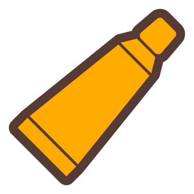 Yapıştırıcı. Web simgesi basit illüstrasyon