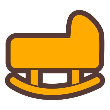 Bebeğim. Web simgesi basit illüstrasyon