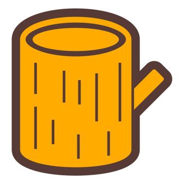 Kahve makinesi ikonu. Web için su borusu vektör simgelerinin özet çizimi