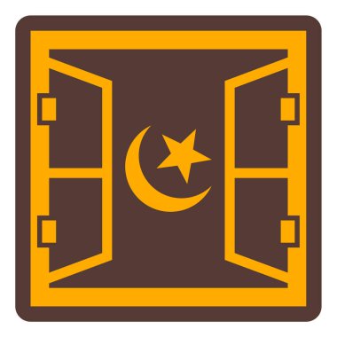 pencere simgesi vektör illüstrasyonu