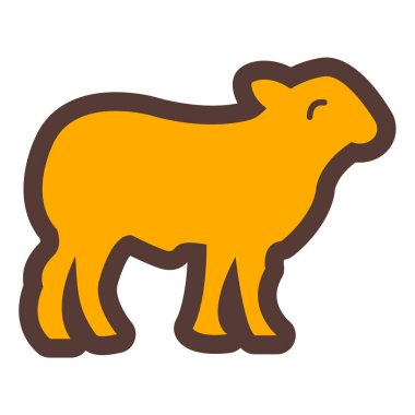 Çizgi film köpeğinin vektör çizimi