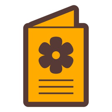 kitap simgesi vektör illüstrasyonu