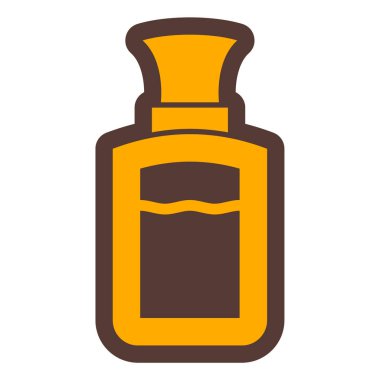 şişe simgesi vektör illüstrasyonu