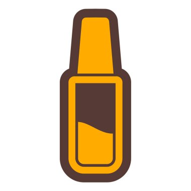 Ruj izi. Web simgesi basit illüstrasyon