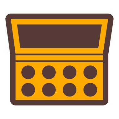 Hesap makinesi. Web simgesi basit illüstrasyon